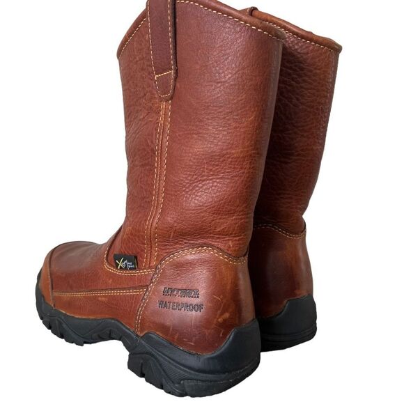 Hytest Men's Waterproof Metatarsal Guard Safety Boots Size 6 (women’s 8) - Picture 9 of 16